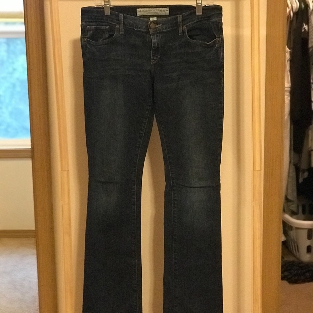 A&F straight leg jeans